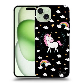 Ovitek za Apple iPhone 15 Plus - Unicorn star heaven
