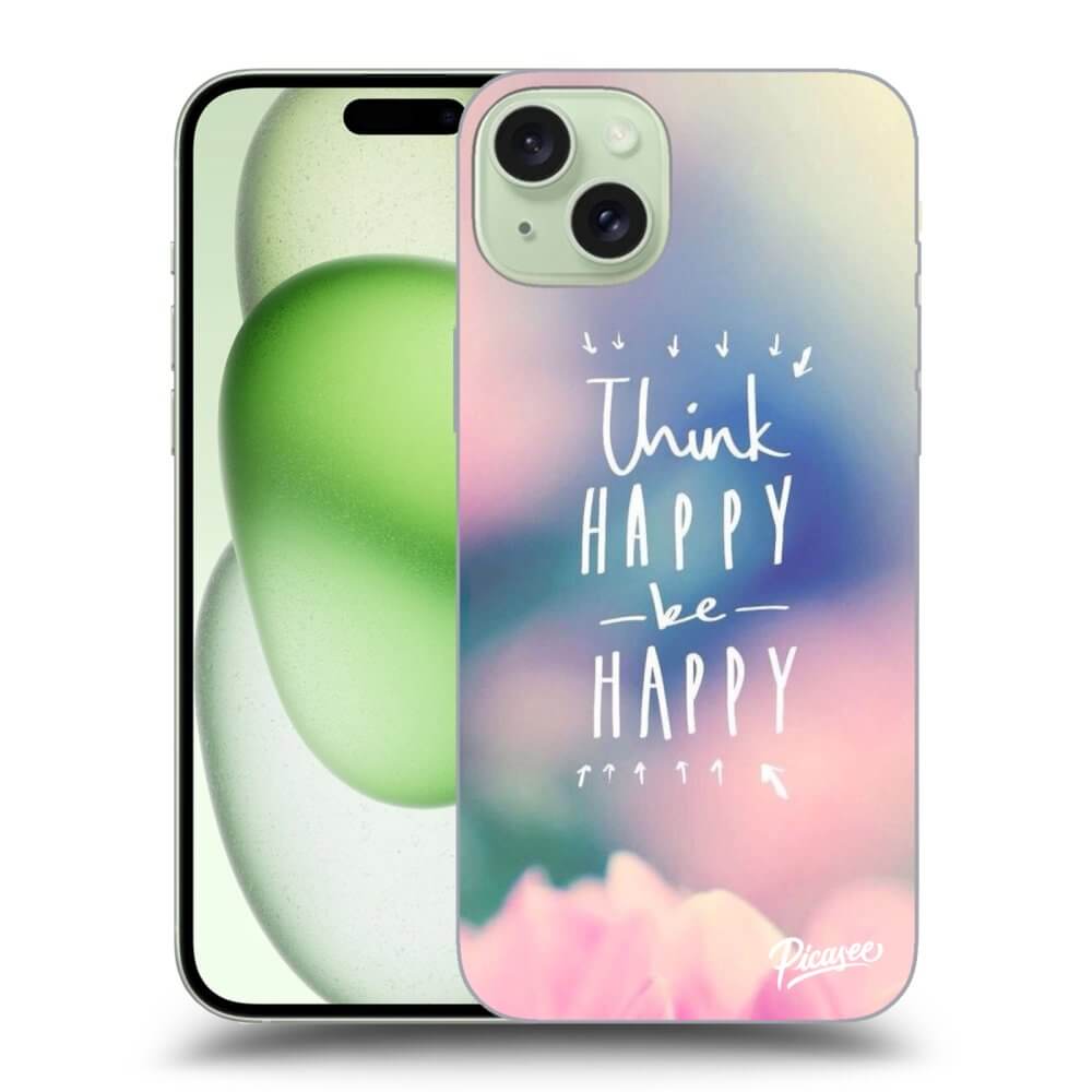 Picasee ULTIMATE CASE MagSafe za Apple iPhone 15 Plus - Think happy be happy