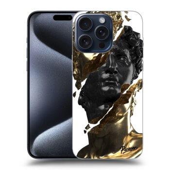 Ovitek za Apple iPhone 15 Pro Max - Gold - Black