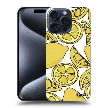Ovitek za Apple iPhone 15 Pro Max - Lemon
