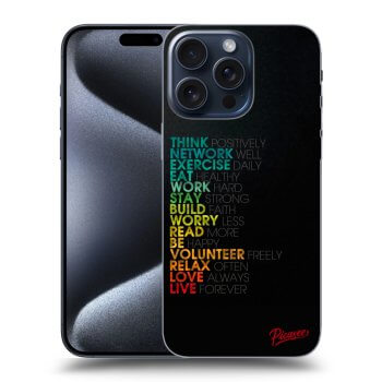 Ovitek za Apple iPhone 15 Pro Max - Motto life