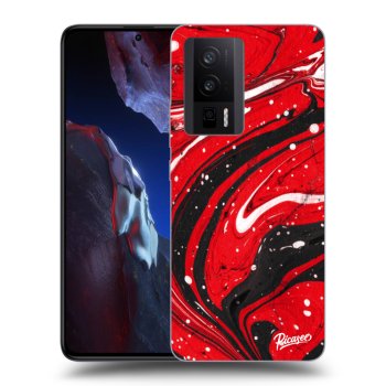 Ovitek za Xiaomi Poco F5 Pro 5G - Red black