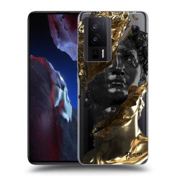 Ovitek za Xiaomi Poco F5 Pro 5G - Gold - Black