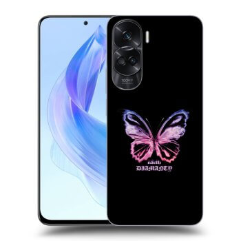 Ovitek za Honor 90 Lite 5G - Diamanty Purple