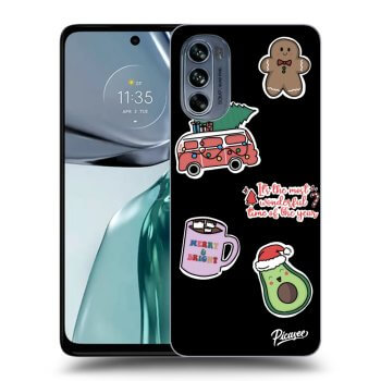 Ovitek za Motorola Moto G62 - Christmas Stickers