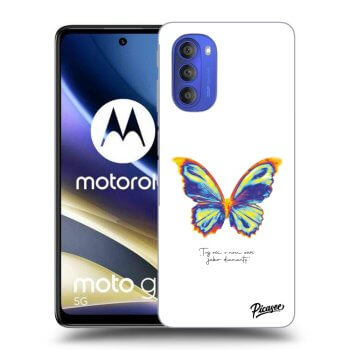 Ovitek za Motorola Moto G51 - Diamanty White