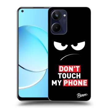 Picasee ULTIMATE CASE za Realme 10 4G - Angry Eyes - Transparent