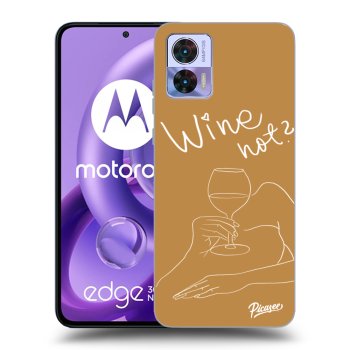 Ovitek za Motorola Edge 30 Neo - Wine not