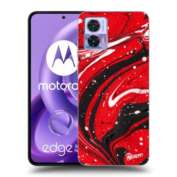 Ovitek za Motorola Edge 30 Neo - Red black