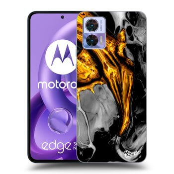 Ovitek za Motorola Edge 30 Neo - Black Gold