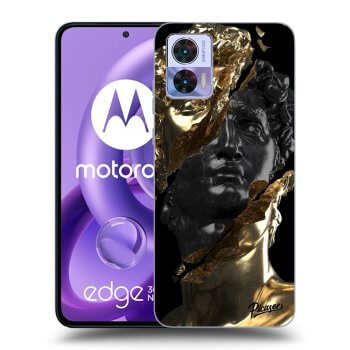 Ovitek za Motorola Edge 30 Neo - Gold - Black