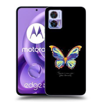 Ovitek za Motorola Edge 30 Neo - Diamanty Black