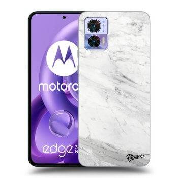 Ovitek za Motorola Edge 30 Neo - White marble