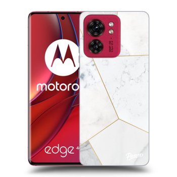 Ovitek za Motorola Edge 40 - White tile
