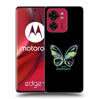 Ovitek za Motorola Edge 40 - Diamanty Blue