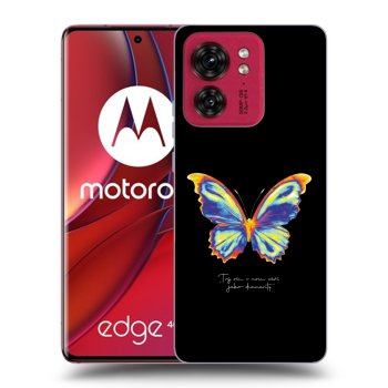 Ovitek za Motorola Edge 40 - Diamanty Black