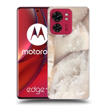 Ovitek za Motorola Edge 40 - Cream marble