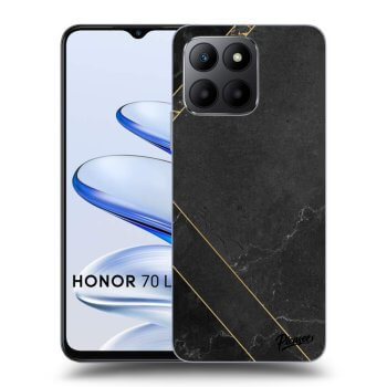 Ovitek za Honor 70 Lite - Black tile