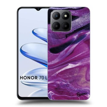 Ovitek za Honor 70 Lite - Purple glitter