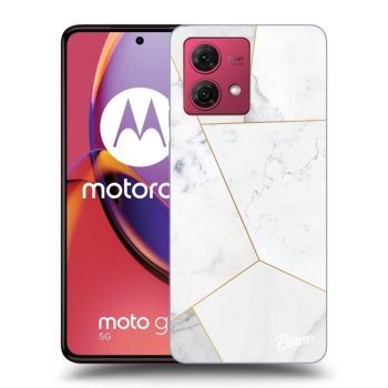 Ovitek za Motorola Moto G84 5G - White tile