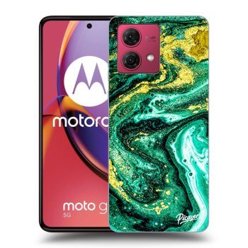 Ovitek za Motorola Moto G84 5G - Green Gold