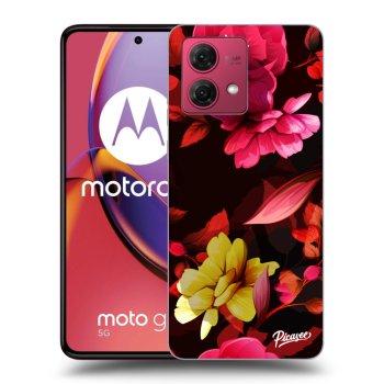 Ovitek za Motorola Moto G84 5G - Dark Peonny