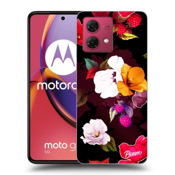 Ovitek za Motorola Moto G84 5G - Flowers and Berries