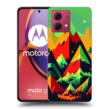 Picasee silikonski črni ovitek za Motorola Moto G84 5G - Toronto