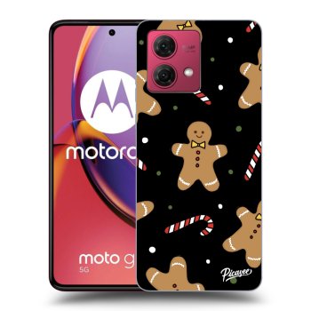 Picasee silikonski črni ovitek za Motorola Moto G84 5G - Gingerbread