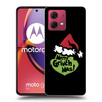 Picasee silikonski črni ovitek za Motorola Moto G84 5G - Grinch 2