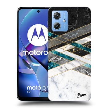 Ovitek za Motorola Moto G54 5G - Black & White geometry