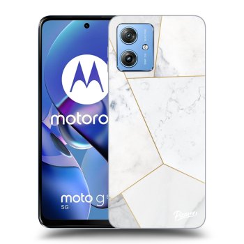 Ovitek za Motorola Moto G54 5G - White tile