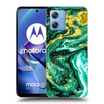 Ovitek za Motorola Moto G54 5G - Green Gold
