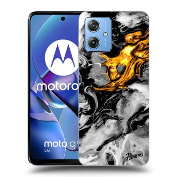 Ovitek za Motorola Moto G54 5G - Black Gold 2