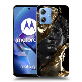 Ovitek za Motorola Moto G54 5G - Gold - Black