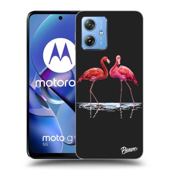 Ovitek za Motorola Moto G54 5G - Flamingos couple