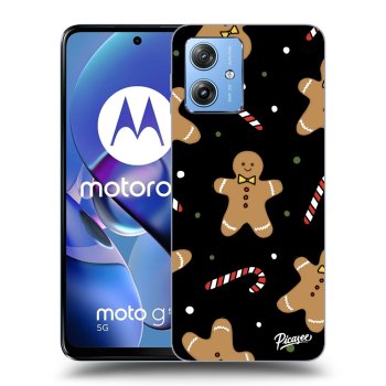 Picasee silikonski črni ovitek za Motorola Moto G54 5G - Gingerbread