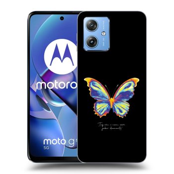 Ovitek za Motorola Moto G54 5G - Diamanty Black