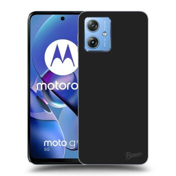 Picasee silikonski črni ovitek za Motorola Moto G54 5G - Clear