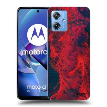 Ovitek za Motorola Moto G54 5G - Organic red