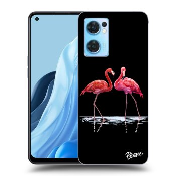 Ovitek za OPPO Reno 7 5G - Flamingos couple