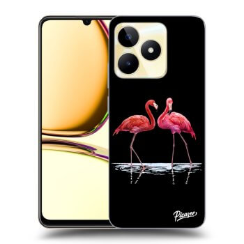 Ovitek za Realme C53 - Flamingos couple