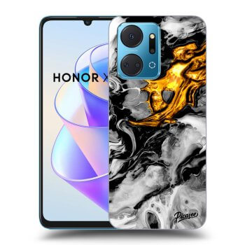 Ovitek za Honor X7a - Black Gold 2