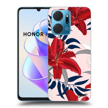 Ovitek za Honor X7a - Red Lily