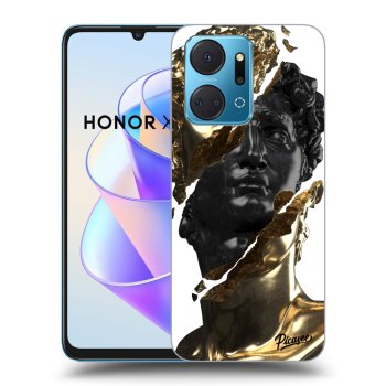 Ovitek za Honor X7a - Gold - Black