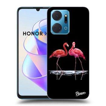 Ovitek za Honor X7a - Flamingos couple