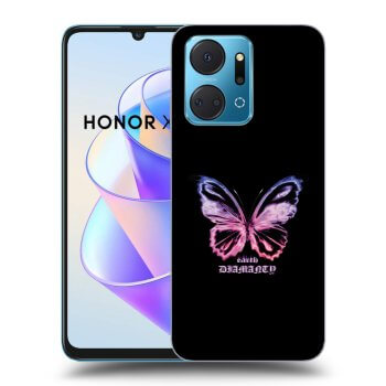 Ovitek za Honor X7a - Diamanty Purple