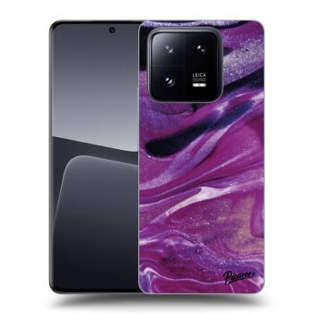 Ovitek za Xiaomi 14 - Purple glitter