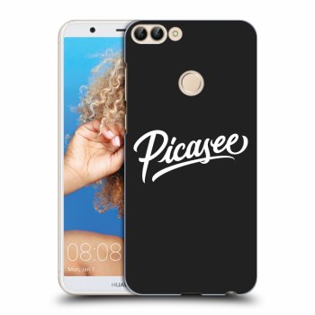 Picasee silikonski črni ovitek za Huawei P Smart - Picasee - White