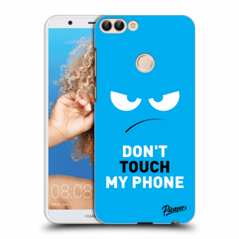 Ovitek za Huawei P Smart - Angry Eyes - Blue